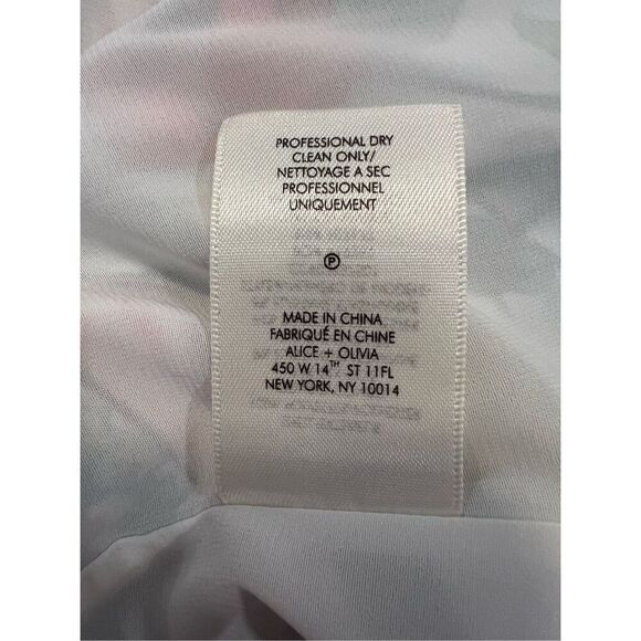 Alice + Olivia Women's Multicolor Printed Tunic Dress Size XS NWOT - Picture 11 of 11
